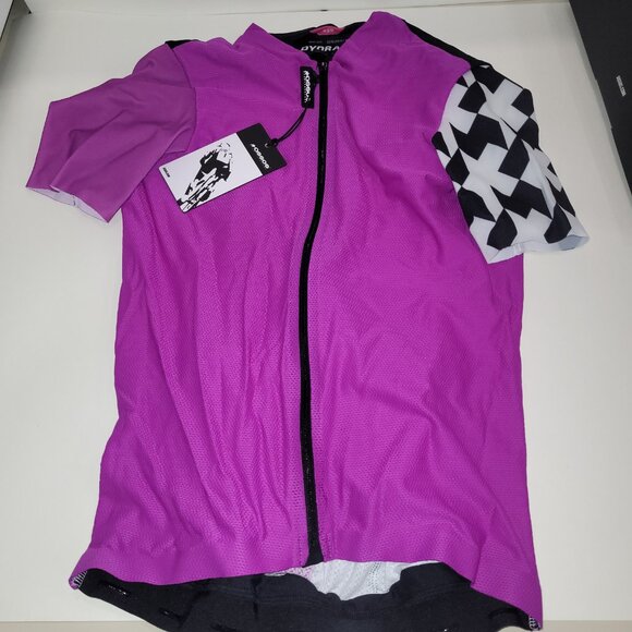 ASSOS Dyora RS SHORT SLEEVE JERSEY Women's MEDIUM Venus Violet New with Tags - Picture 7 of 10